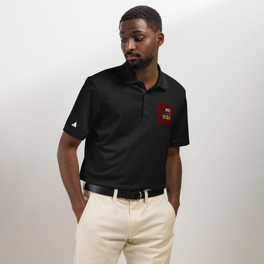 adidas sport USC polo