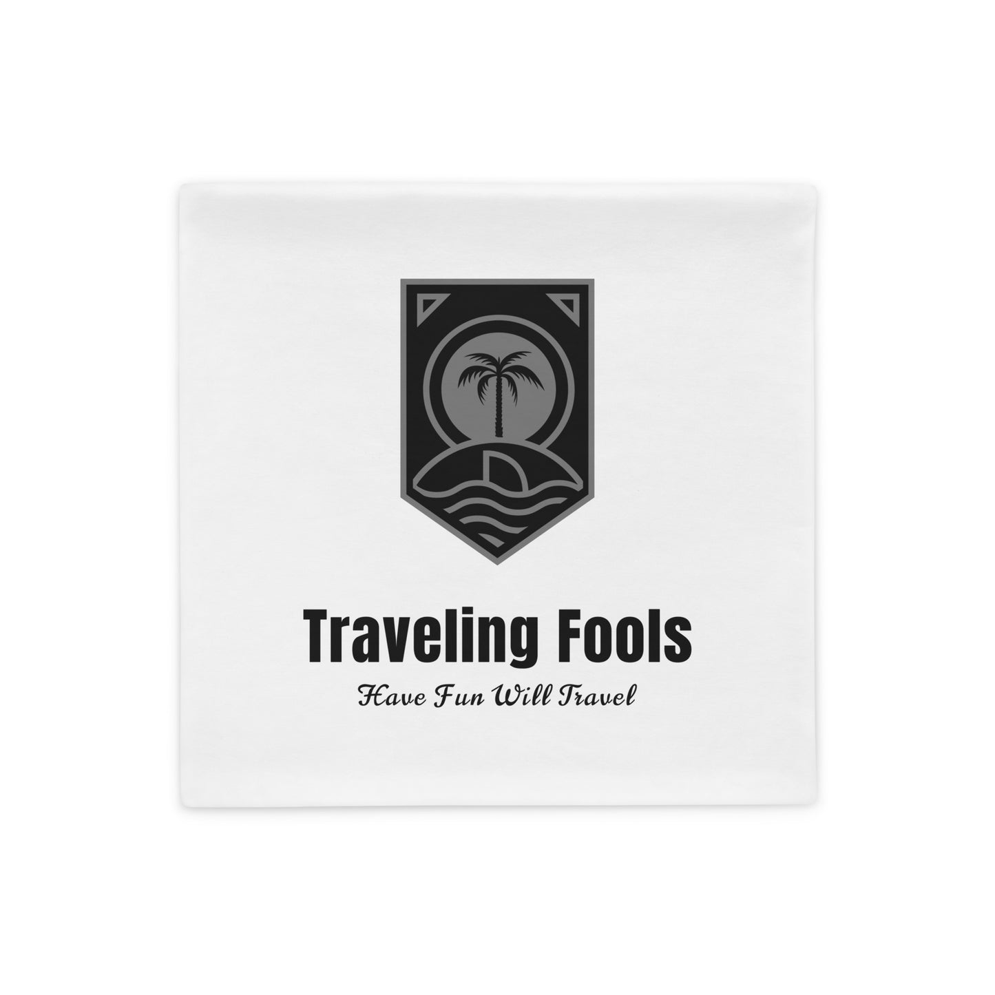 Traveling Fools "Bite Me" Pillow Case