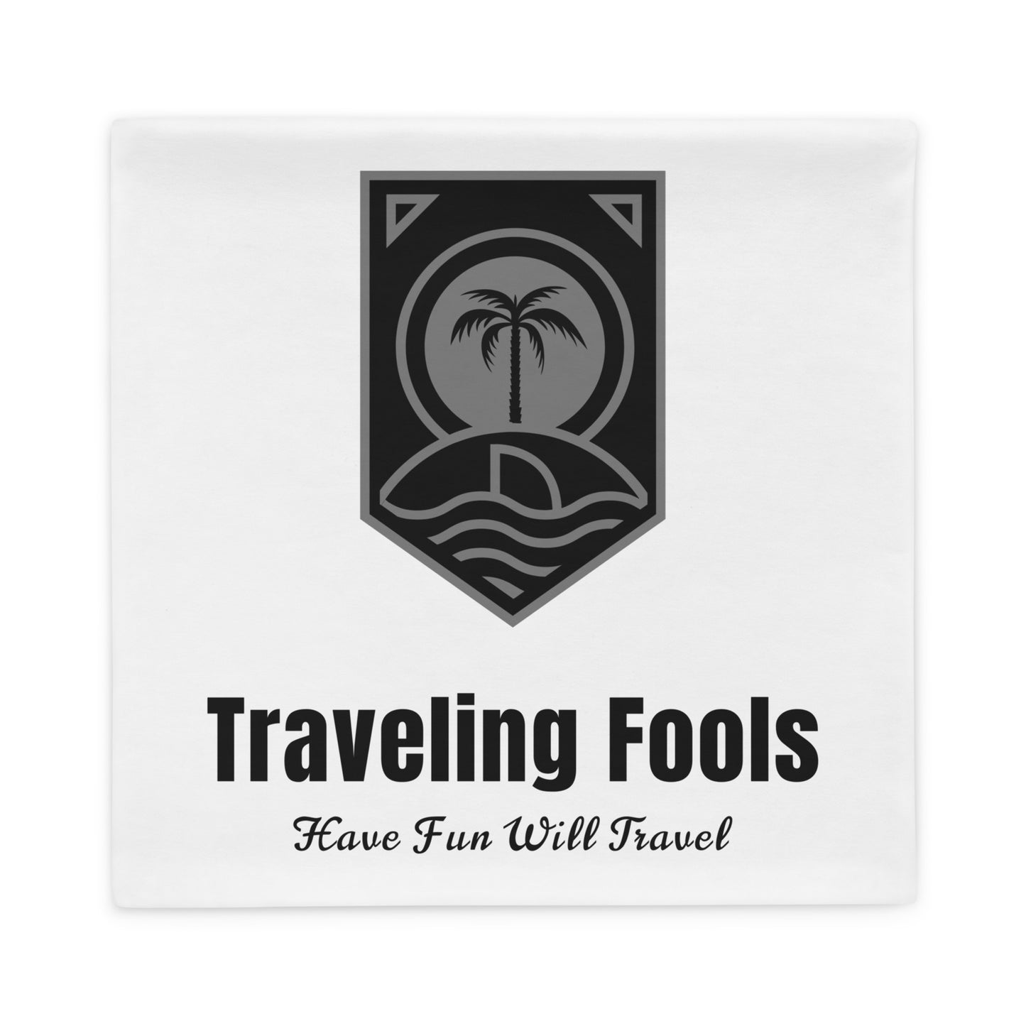 Traveling Fools "Bite Me" Pillow Case