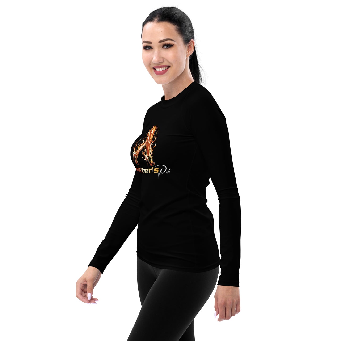 Gutter's Pub Women's Rash Guard