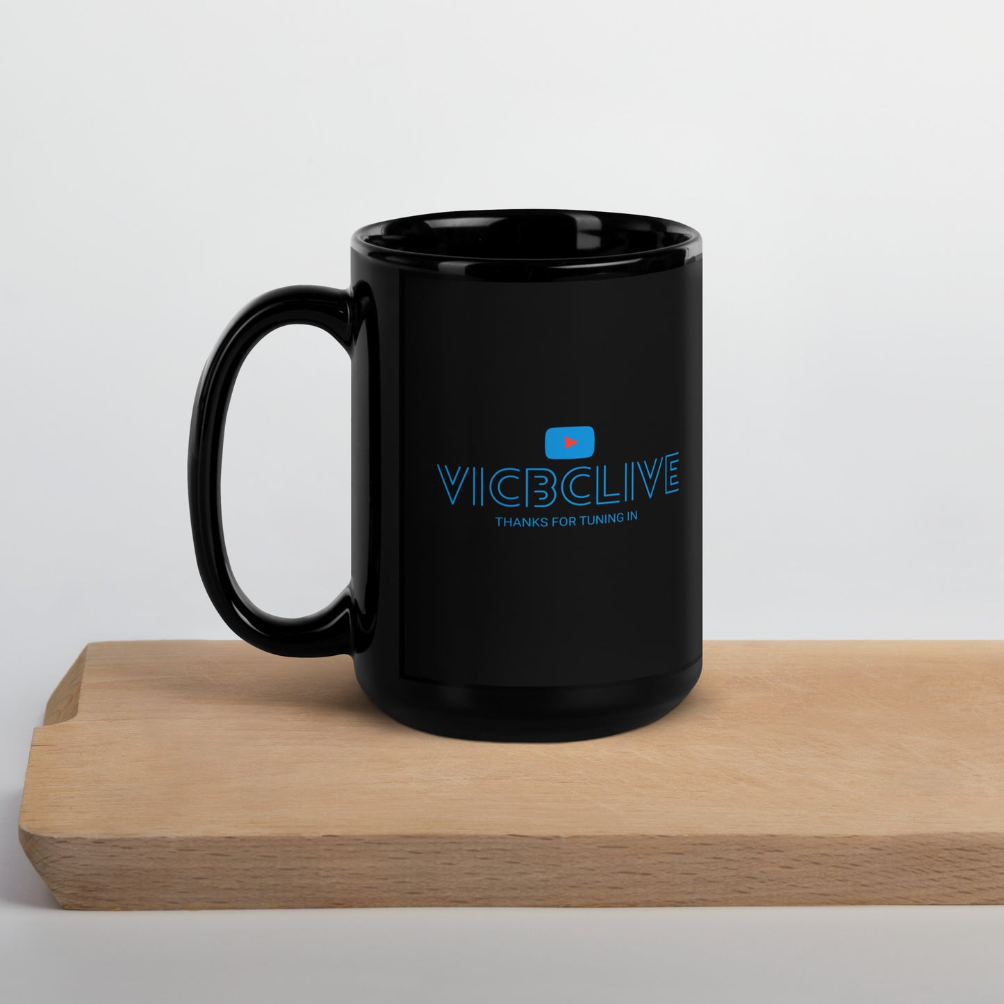 VicBC Black Glossy Mug