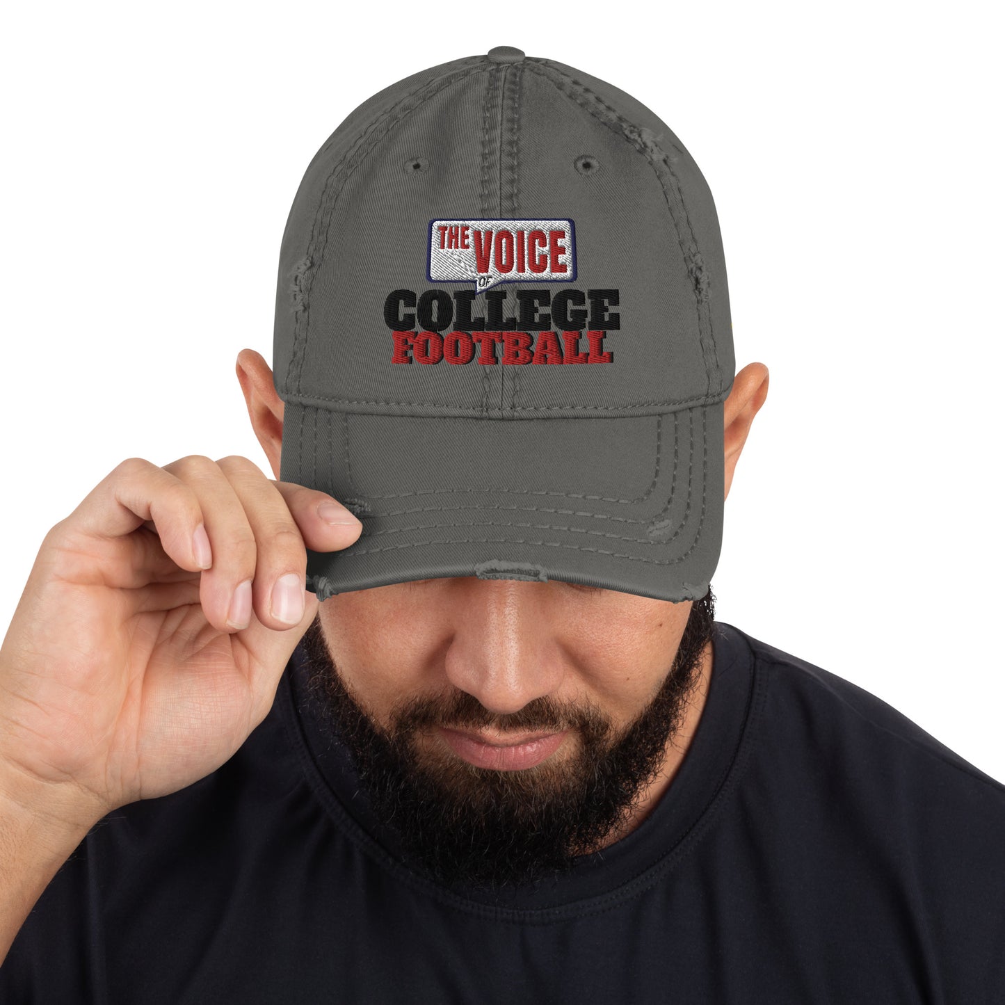 Customized with Your Name Distressed Dad Contributor Hat