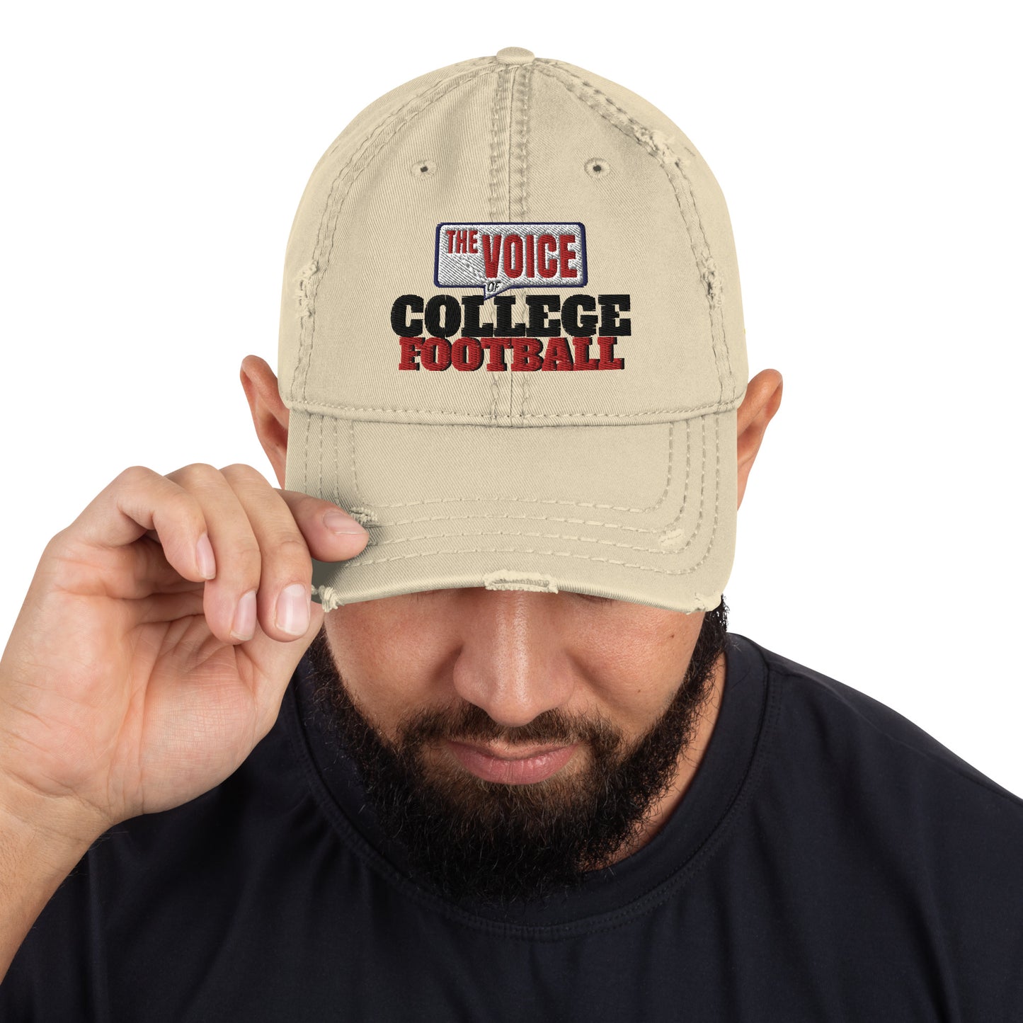 Customized with Your Name Distressed Dad Contributor Hat