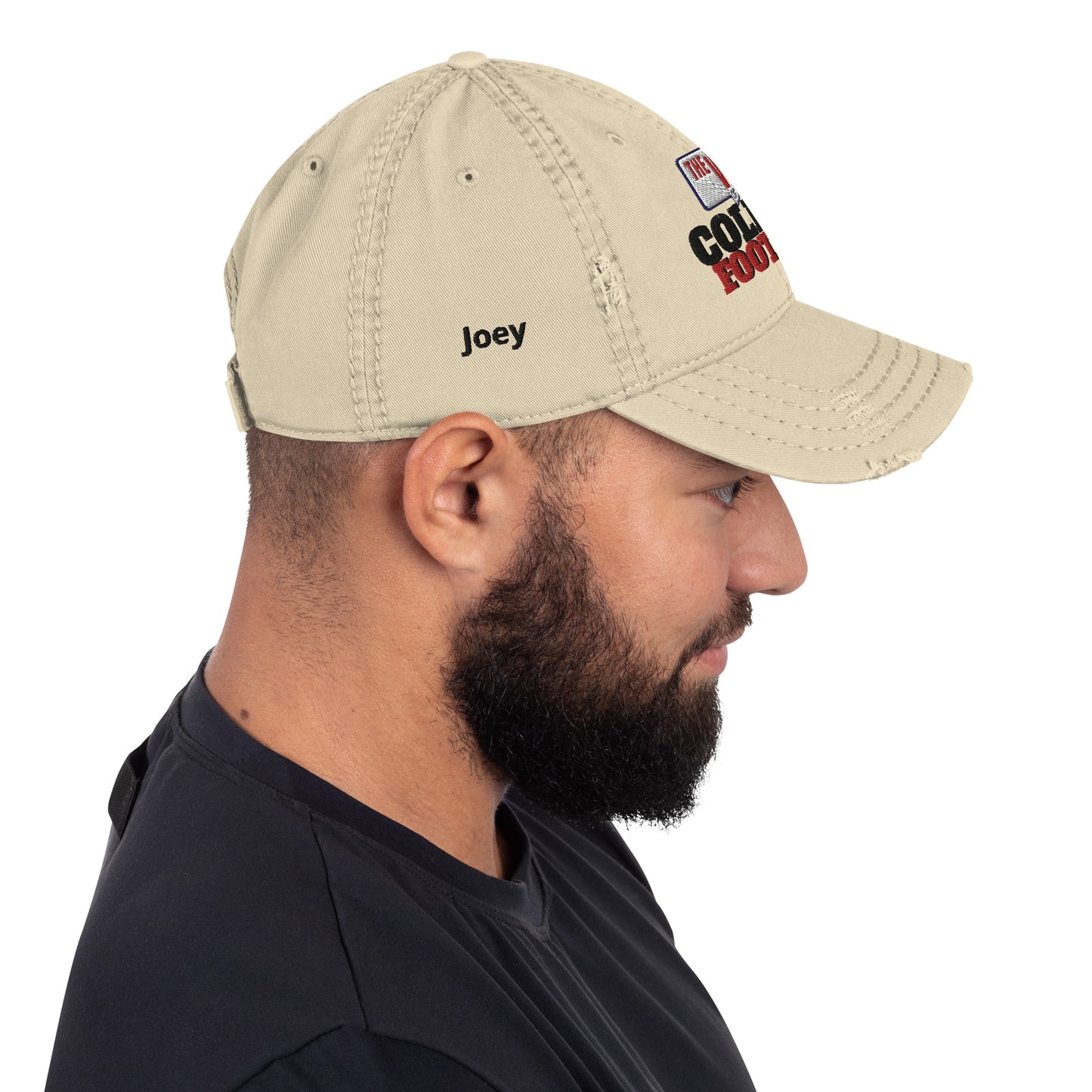 Customized with Your Name Distressed Dad Contributor Hat