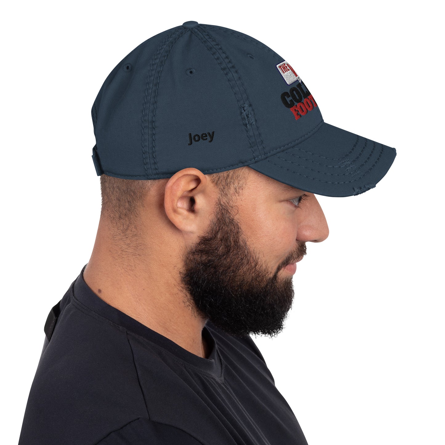 Customized with Your Name Distressed Dad Contributor Hat