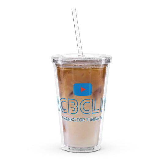 VicBC Clear plastic tumbler