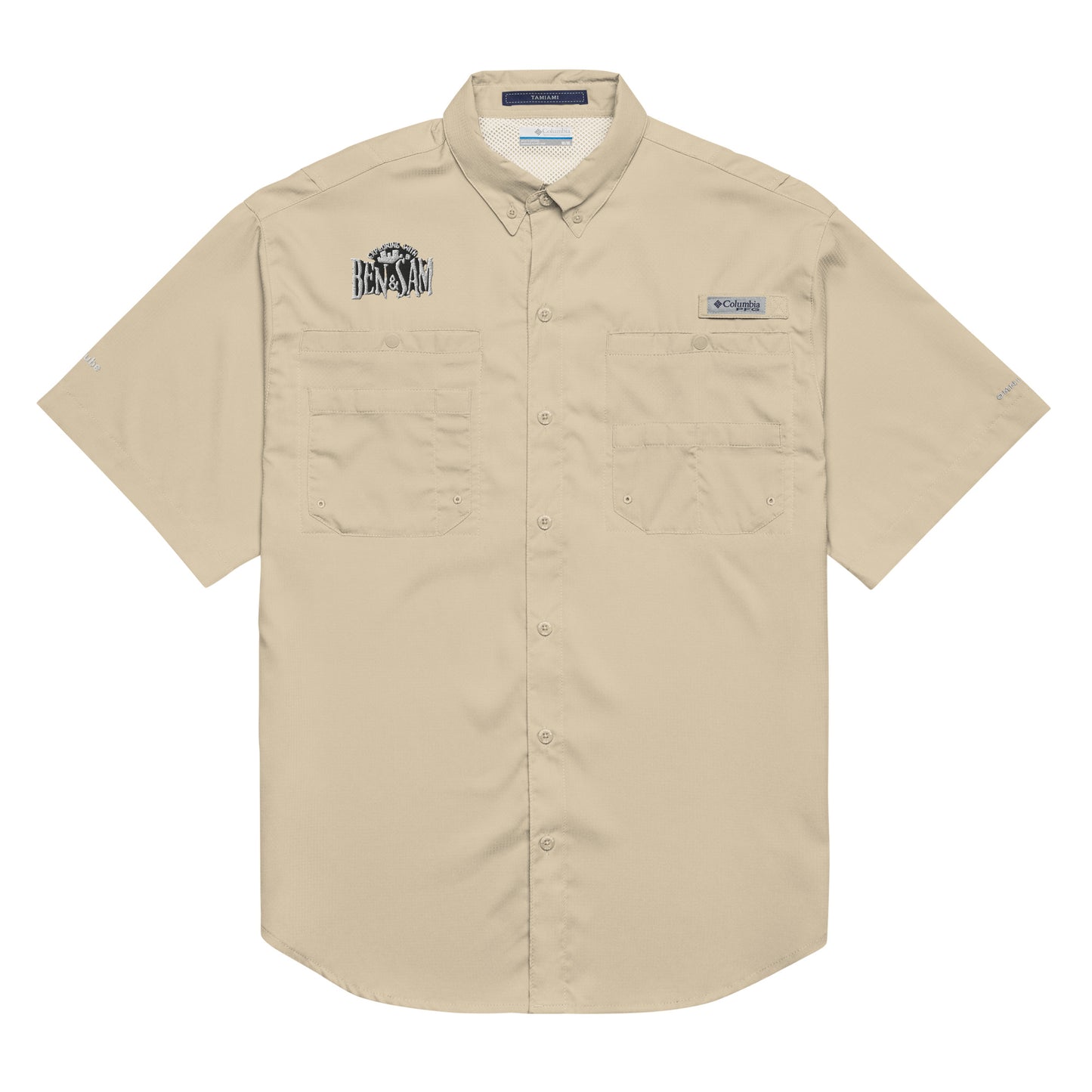 Men’s Columbia short sleeve Ben and Sam button shirt