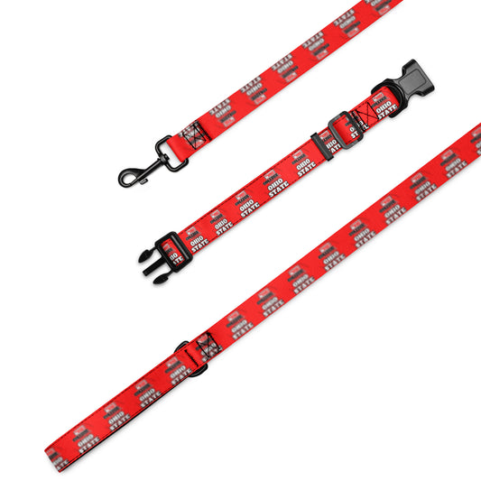 VOCFB OSU Pet collar & leash Set