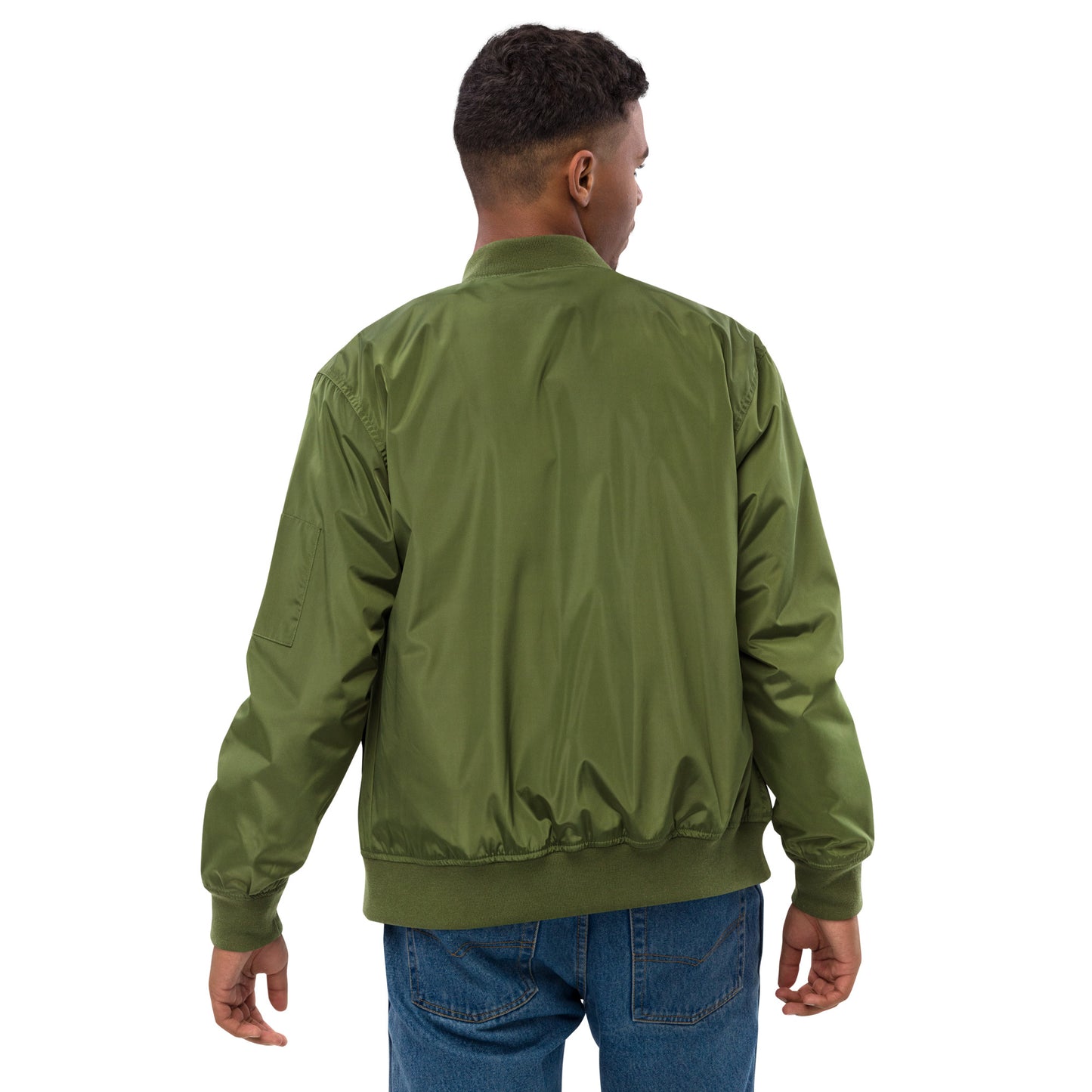 Premium recycled bomber jacket The Voice of College Football