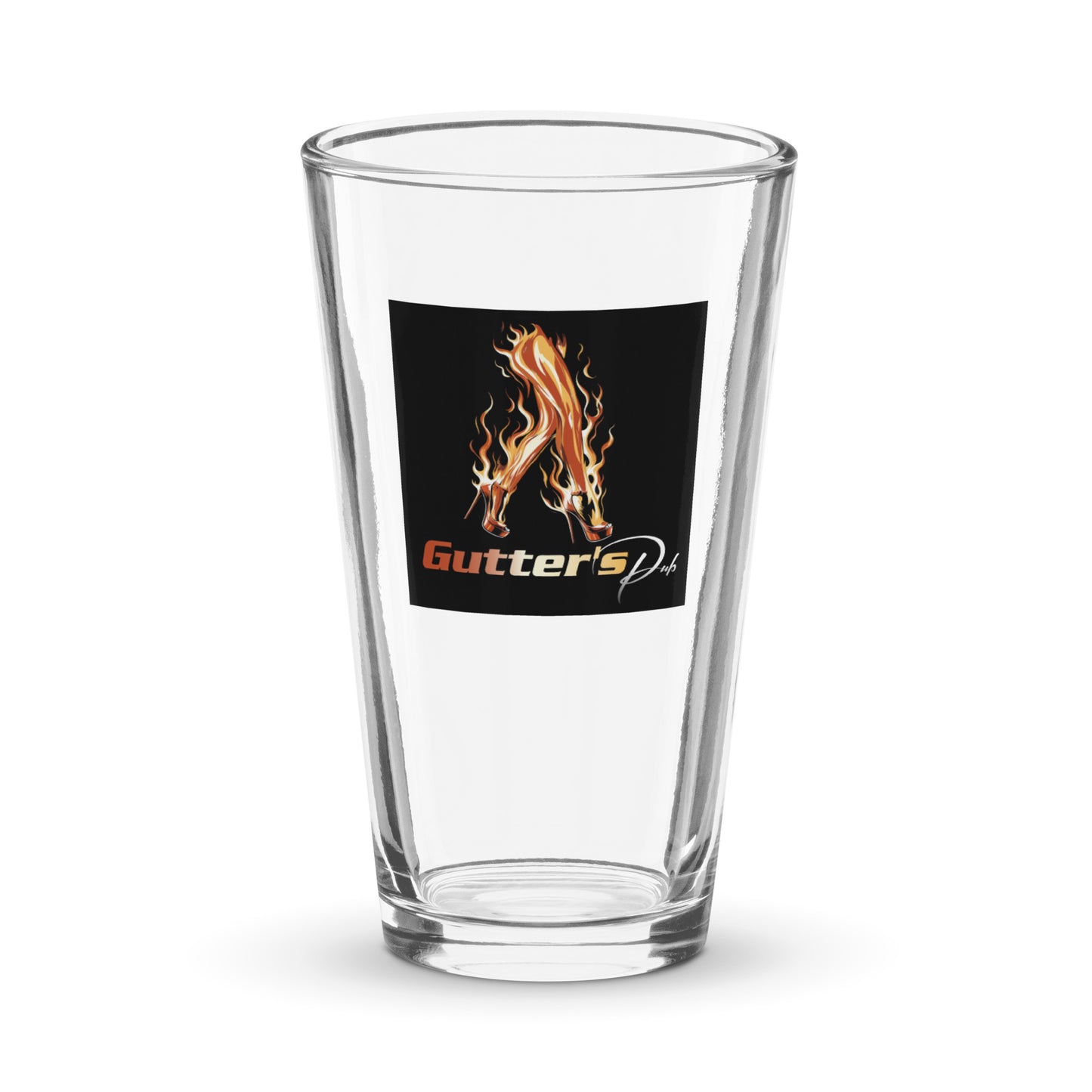 Gutter's Pub Shaker Pint Glass