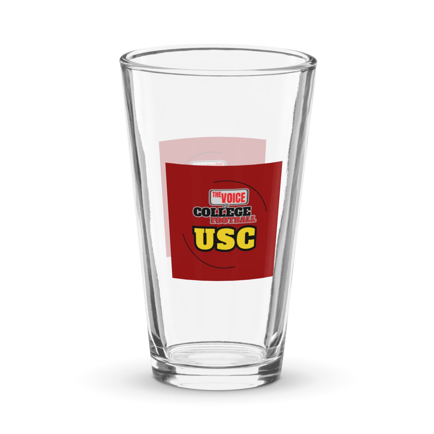 USC Shaker pint glass