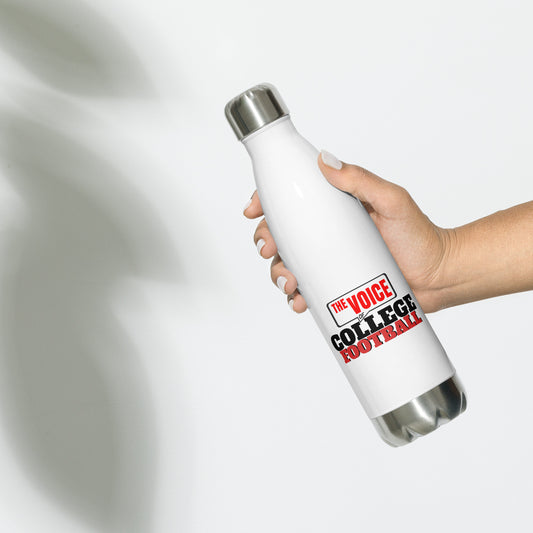 Stainless steel water bottle The Voice of College Football