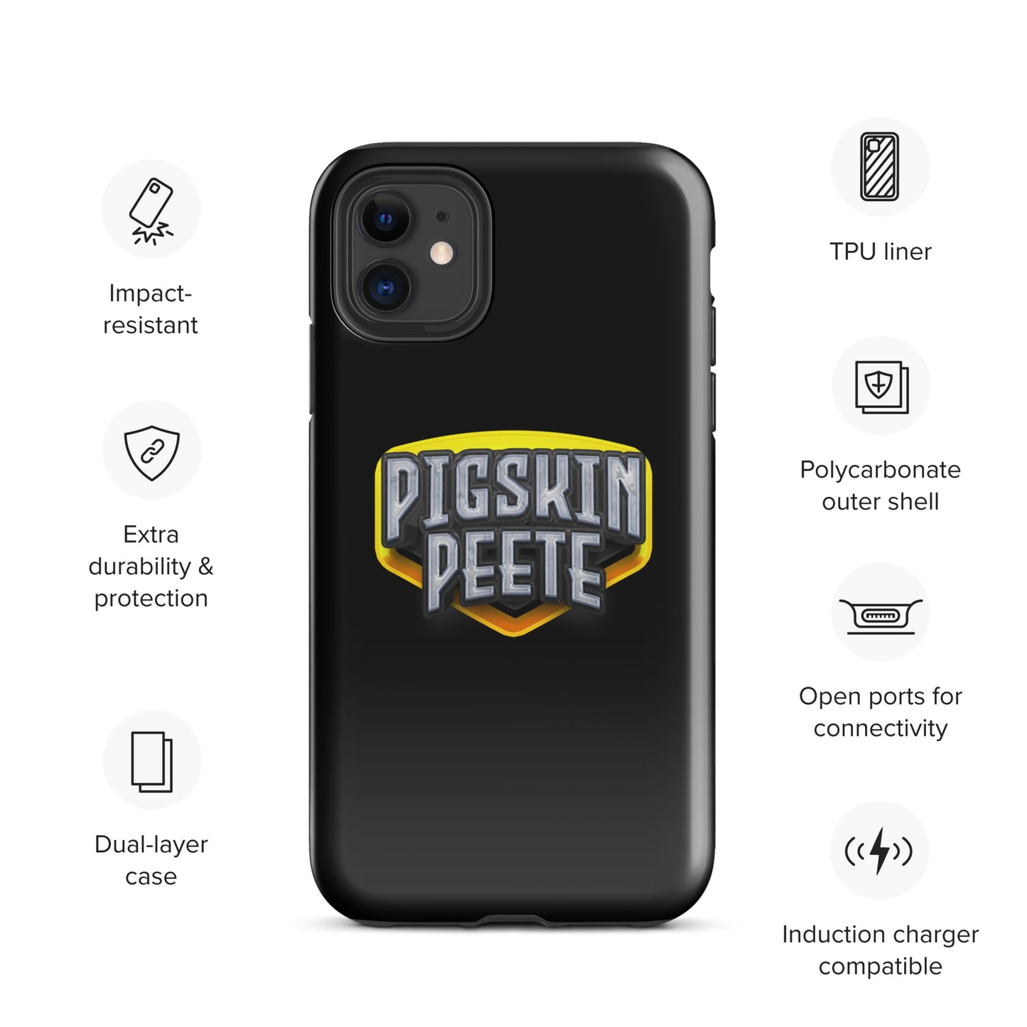 Pigskin Peete Tough Case for iPhone®