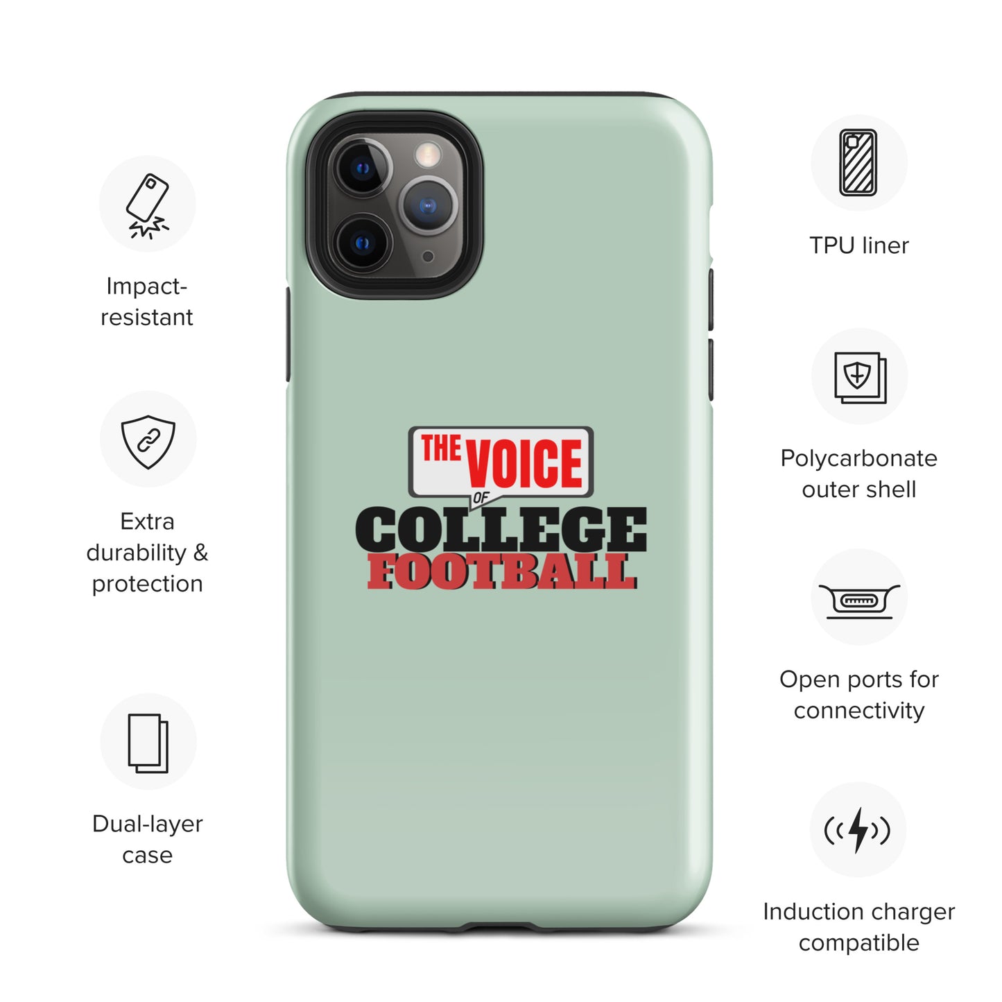 Tough Voice of College Football Case for iPhone®