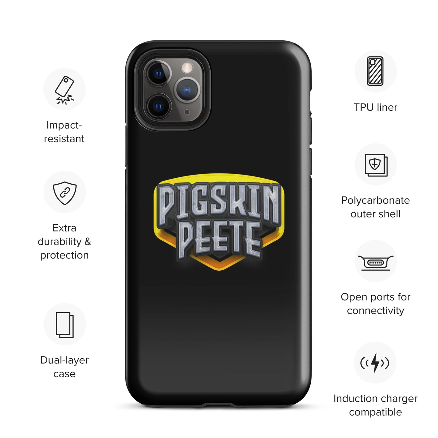 Pigskin Peete Tough Case for iPhone®