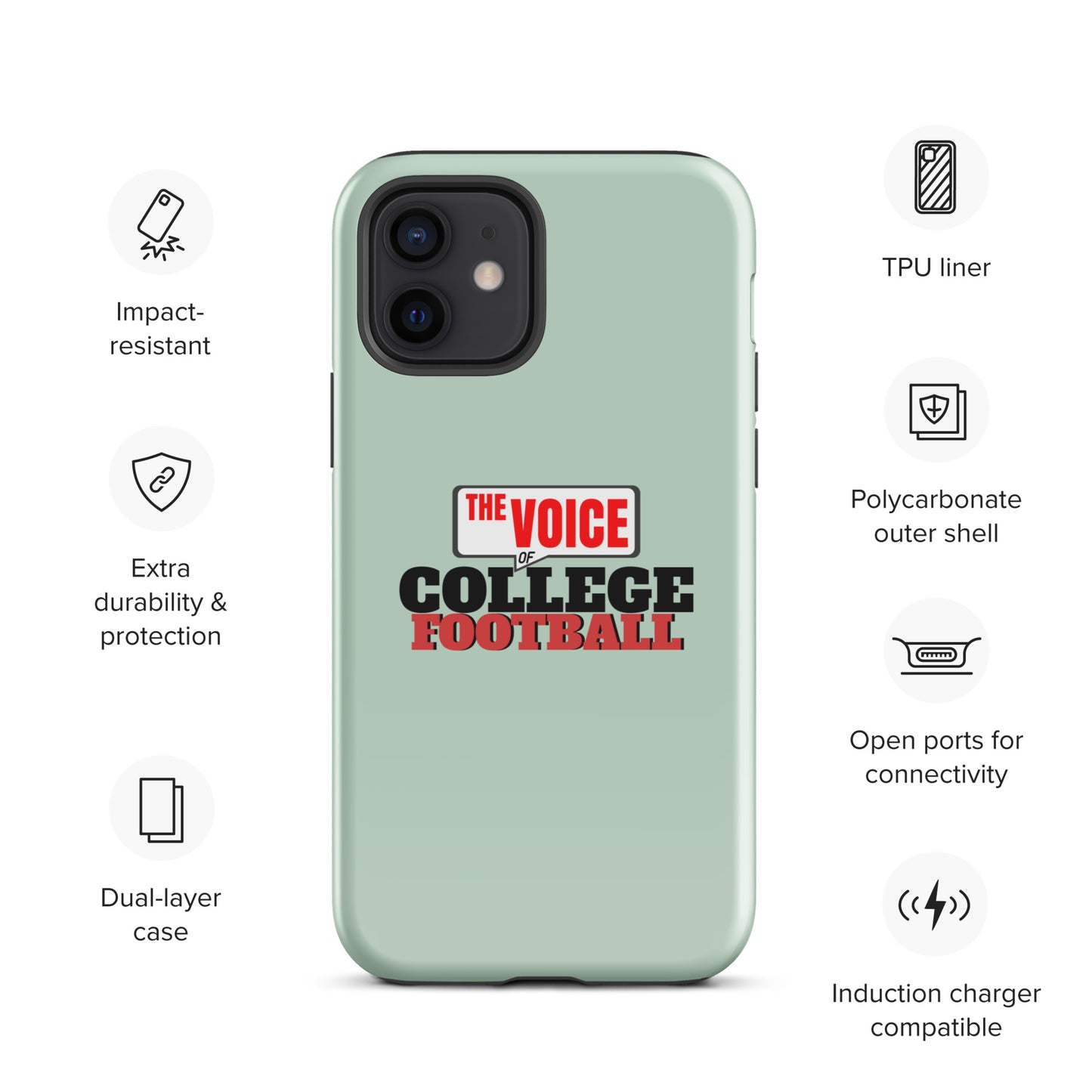 Tough Voice of College Football Case for iPhone®