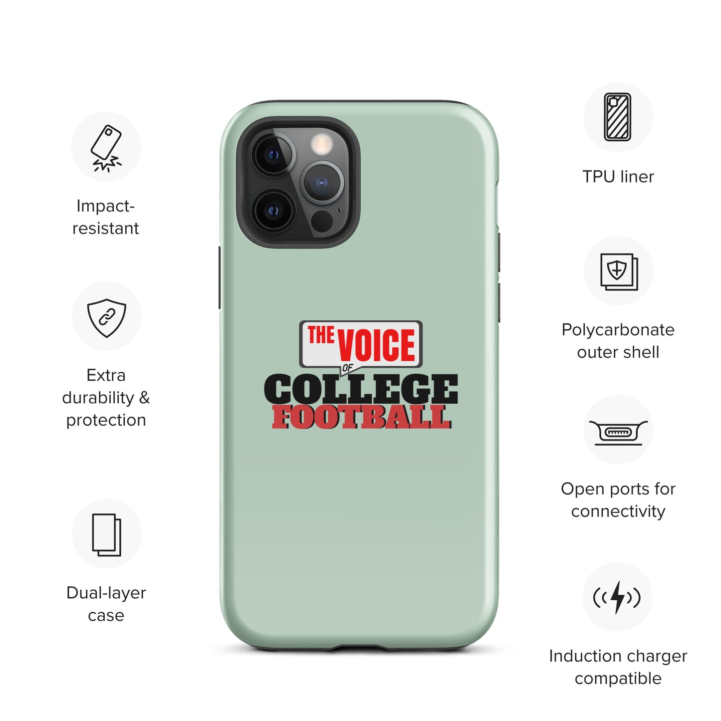 Tough Voice of College Football Case for iPhone®