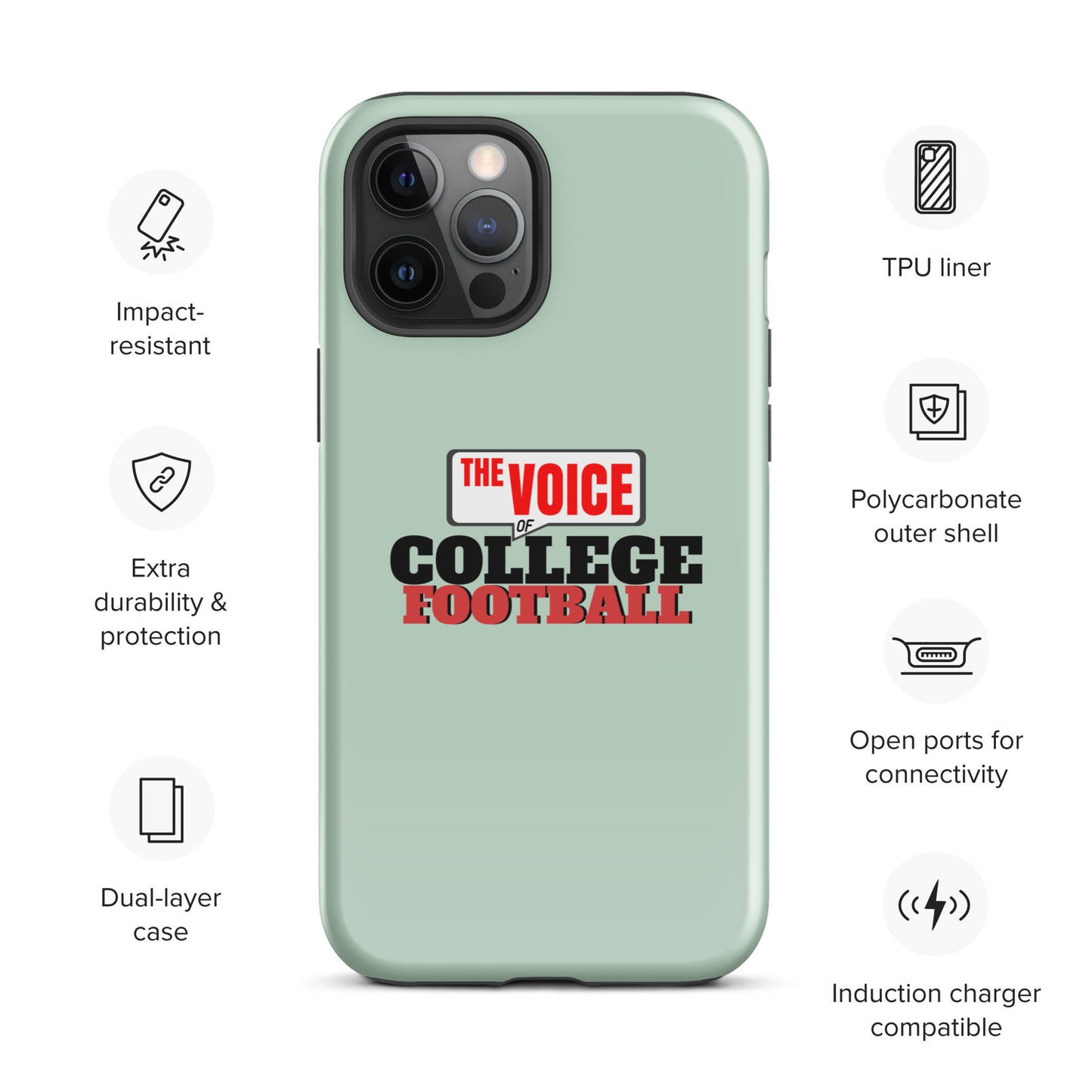 Tough Voice of College Football Case for iPhone®