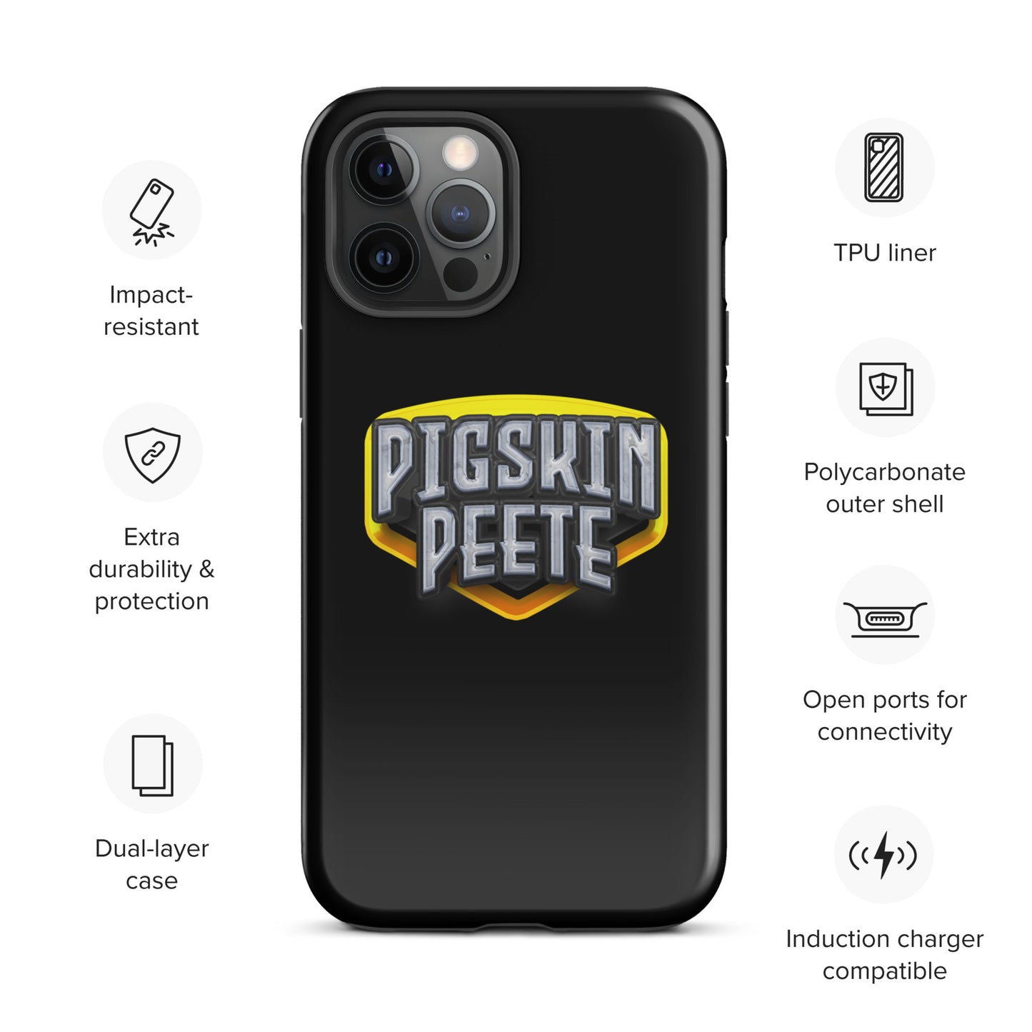 Pigskin Peete Tough Case for iPhone®