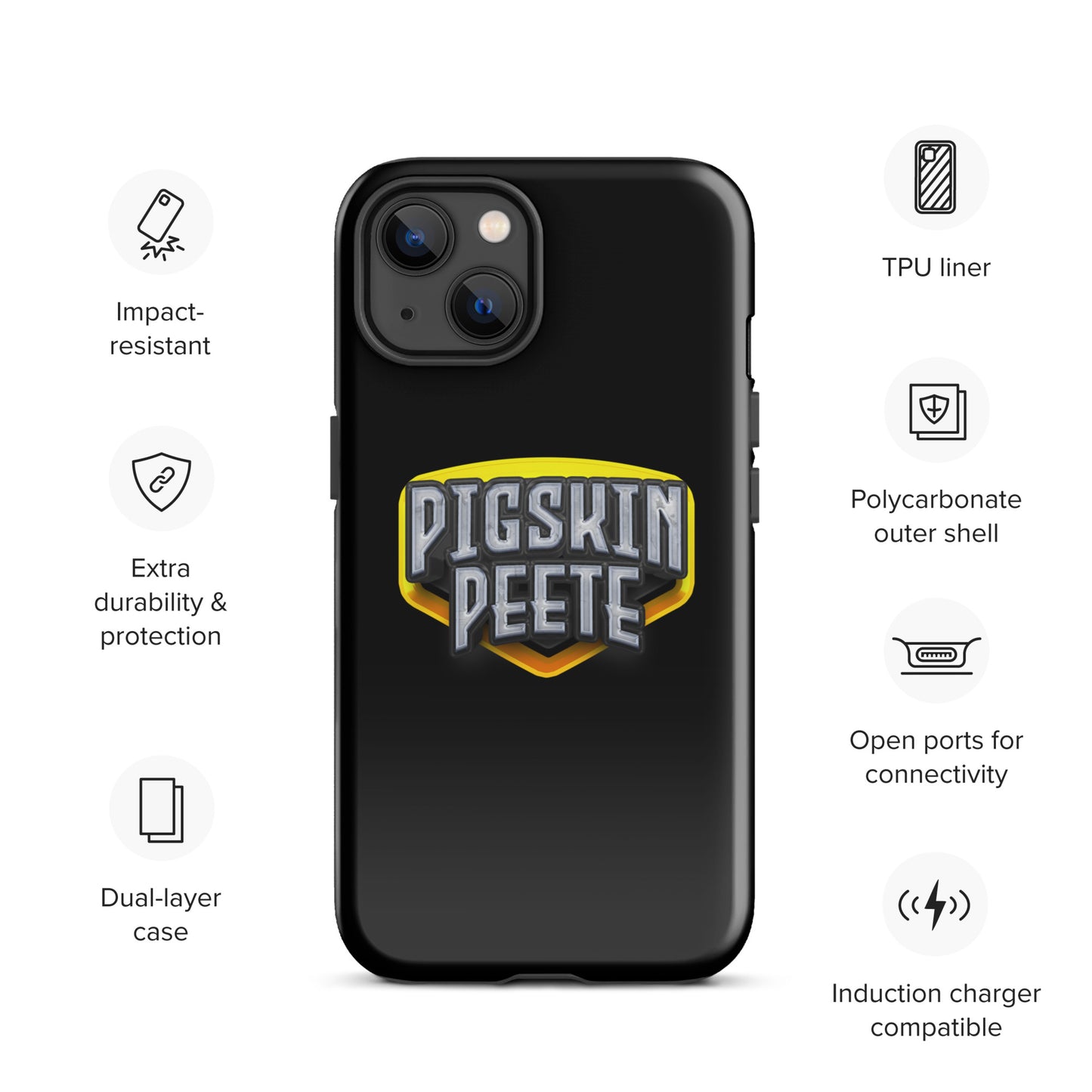 Pigskin Peete Tough Case for iPhone®