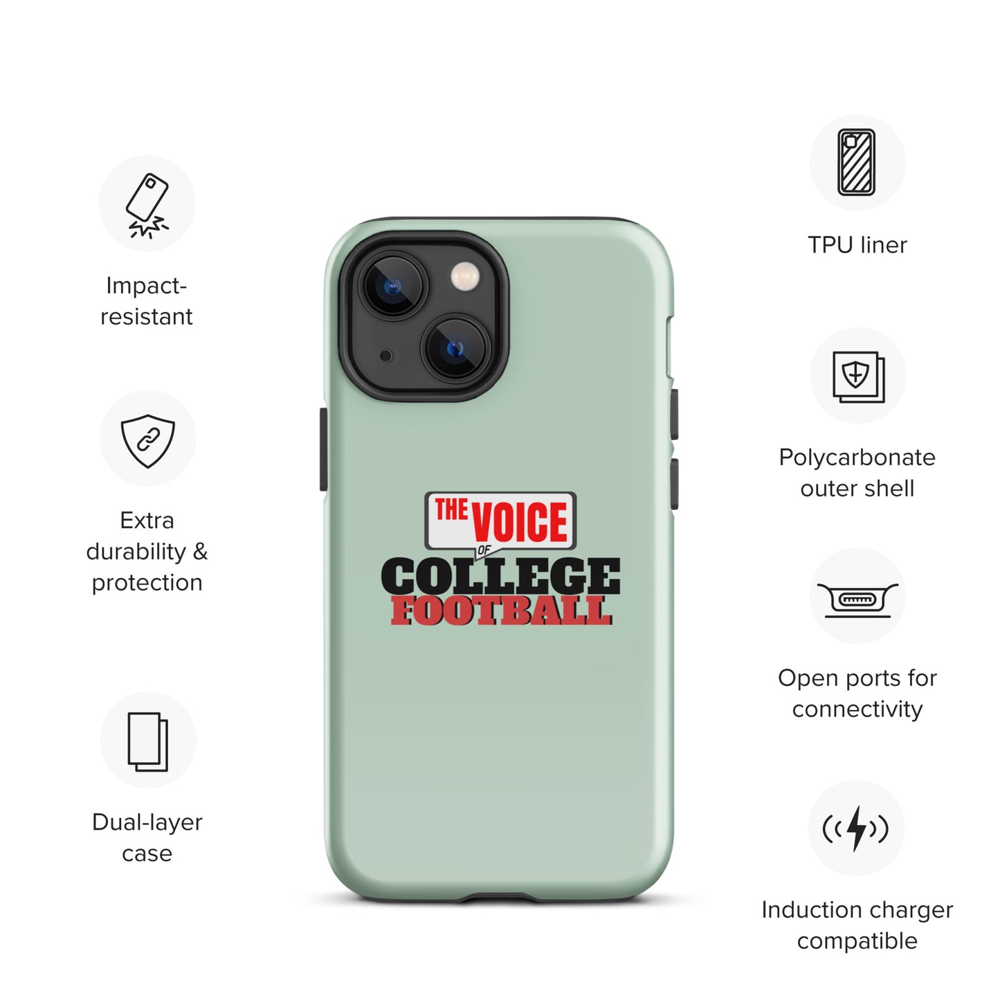 Tough Voice of College Football Case for iPhone®