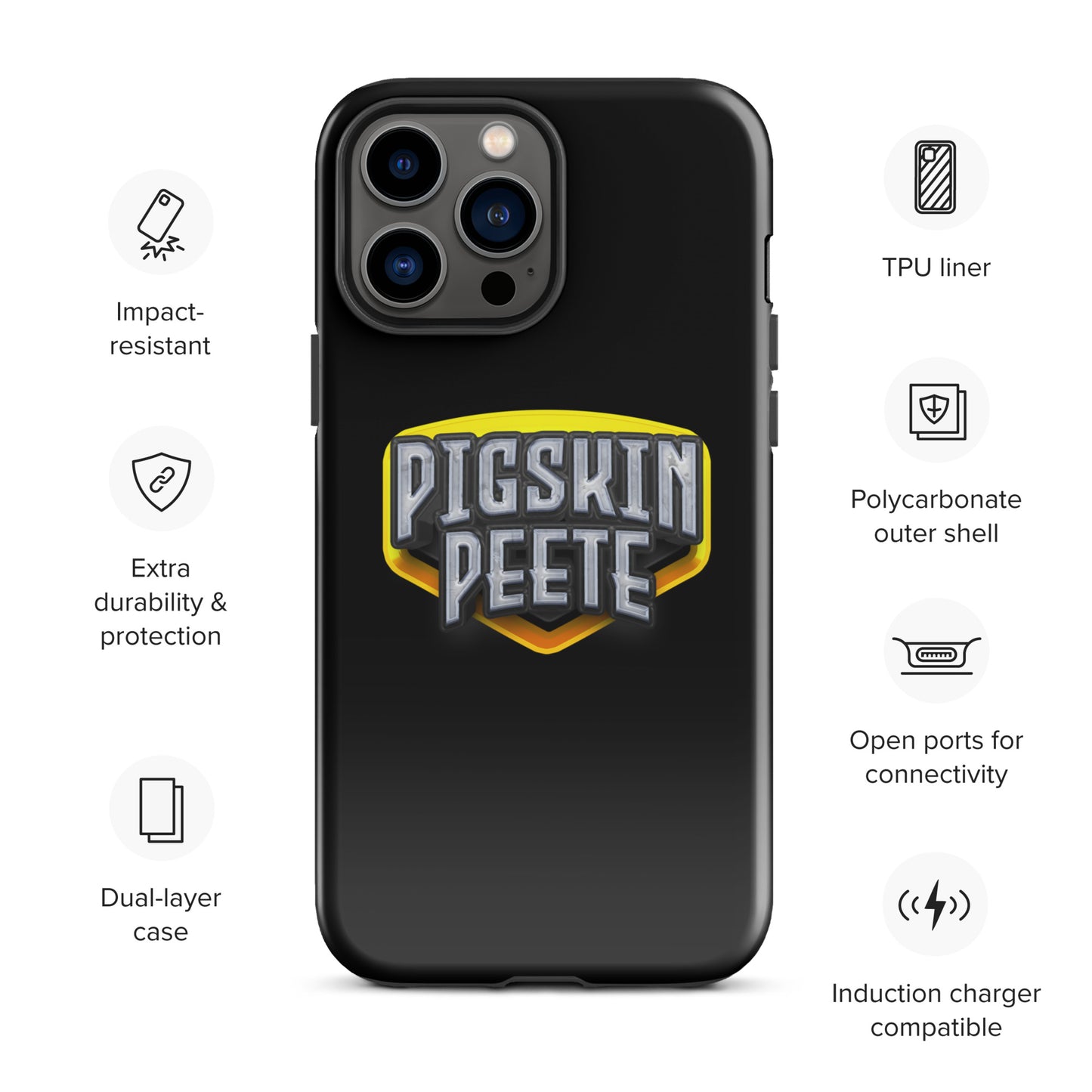 Pigskin Peete Tough Case for iPhone®