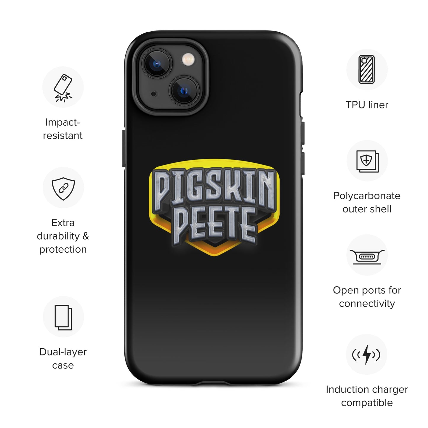 Pigskin Peete Tough Case for iPhone®