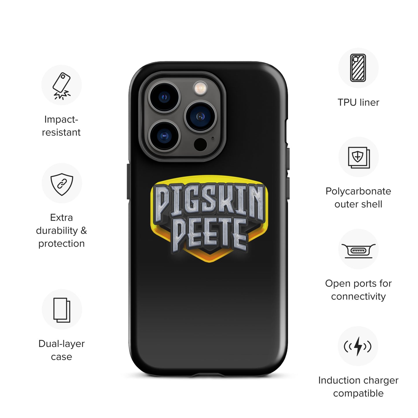 Pigskin Peete Tough Case for iPhone®