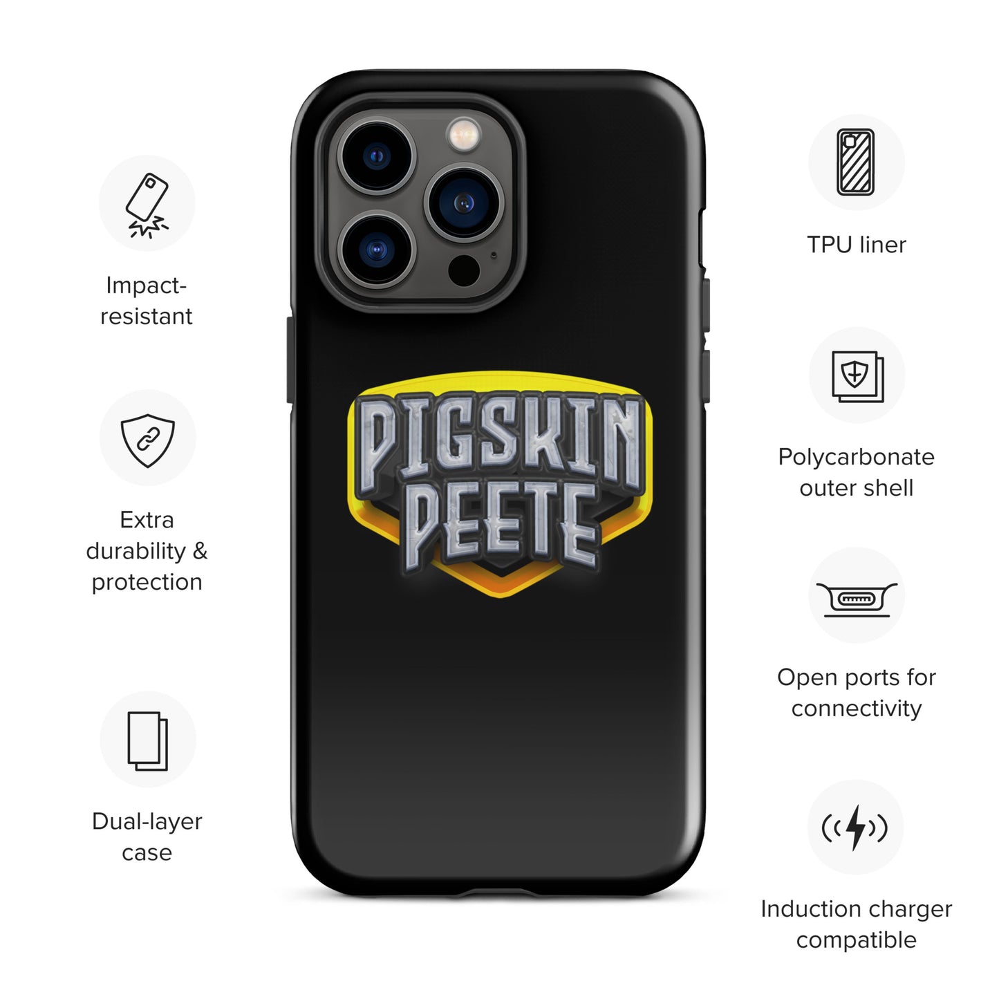 Pigskin Peete Tough Case for iPhone®