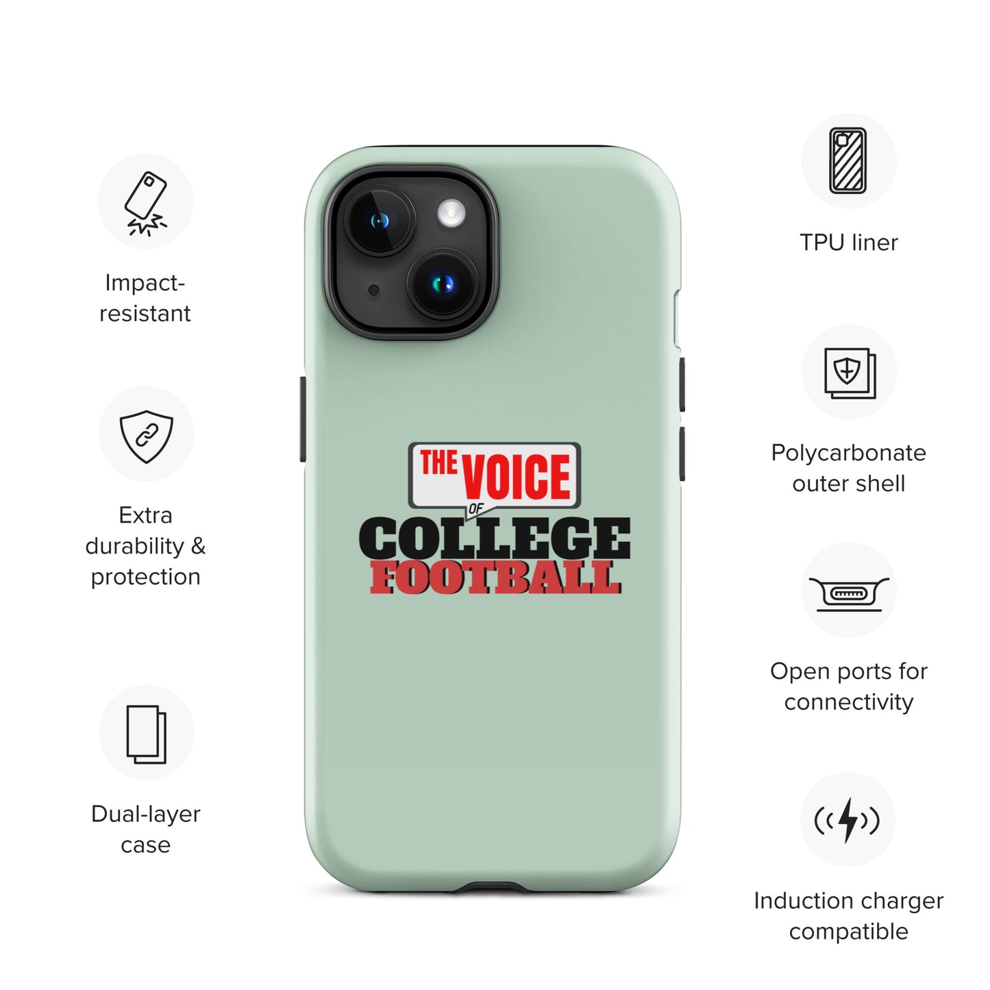 Tough Voice of College Football Case for iPhone®