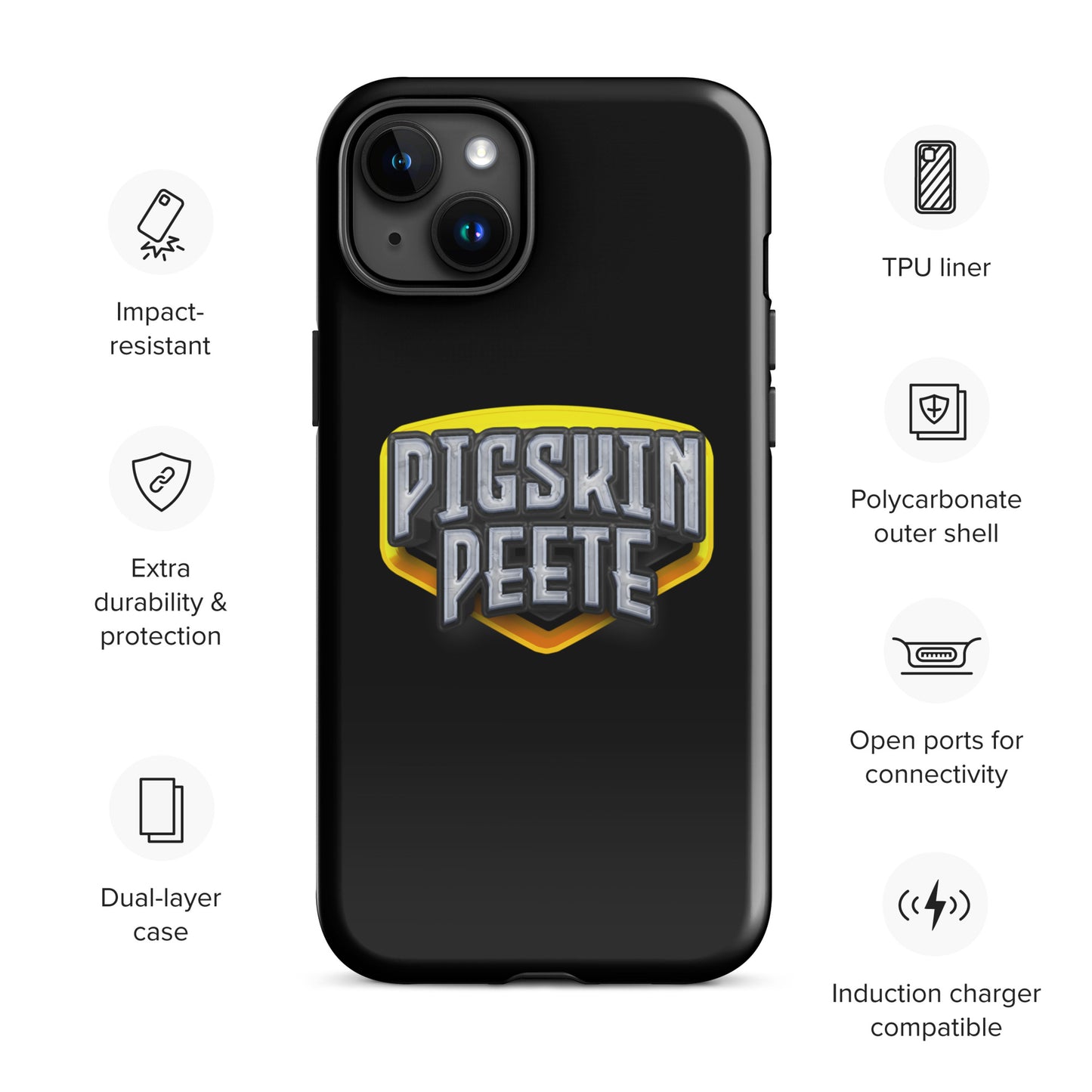 Pigskin Peete Tough Case for iPhone®