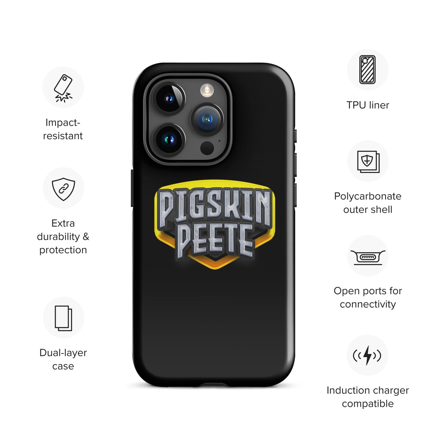 Pigskin Peete Tough Case for iPhone®