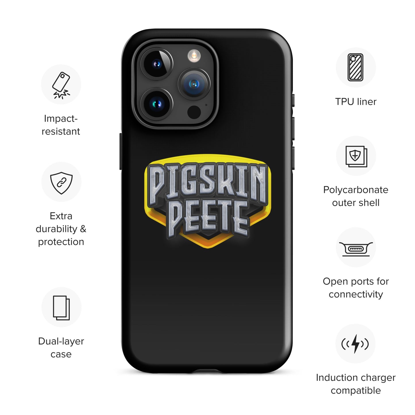 Pigskin Peete Tough Case for iPhone®