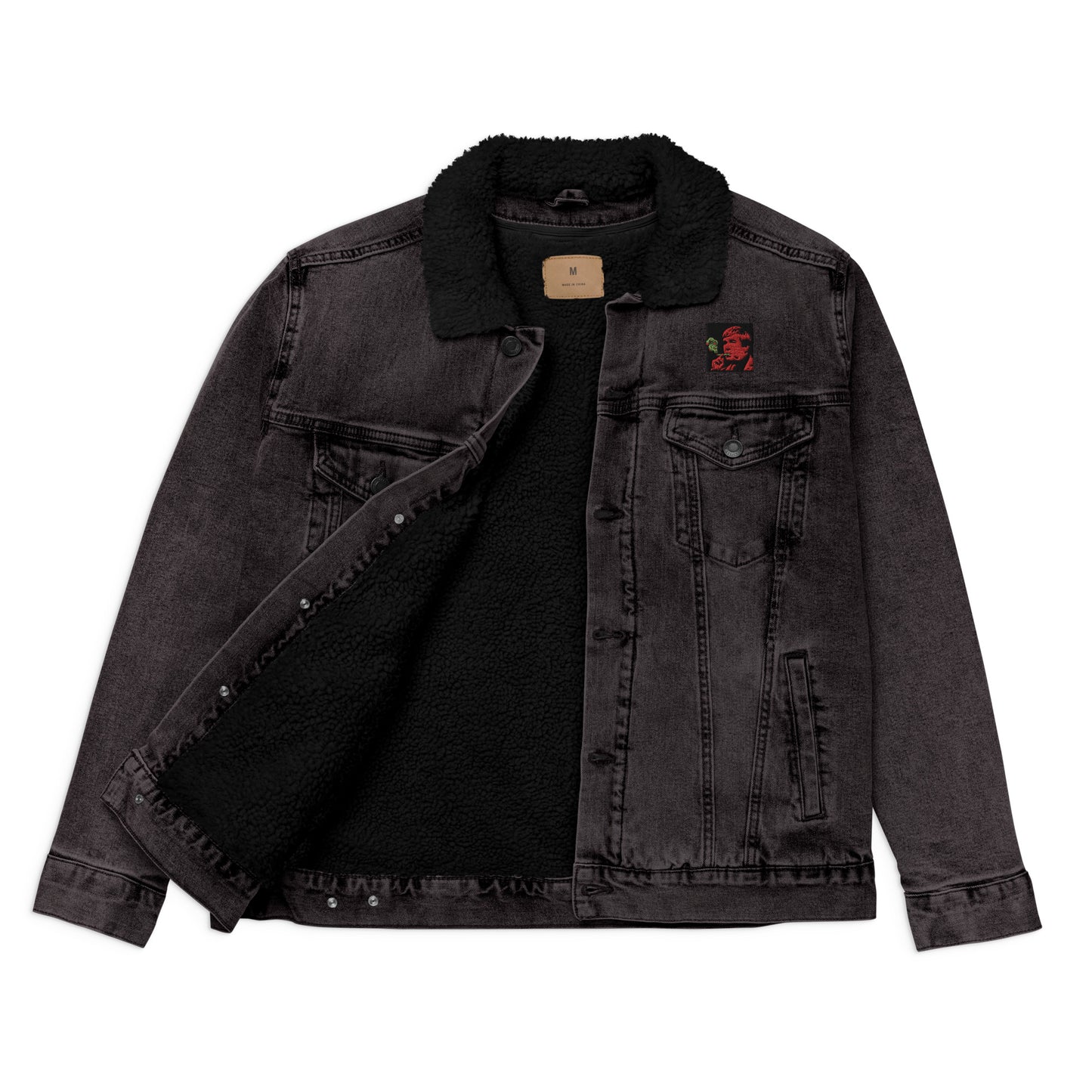 Unisex denim FV/TJ sherpa jacket