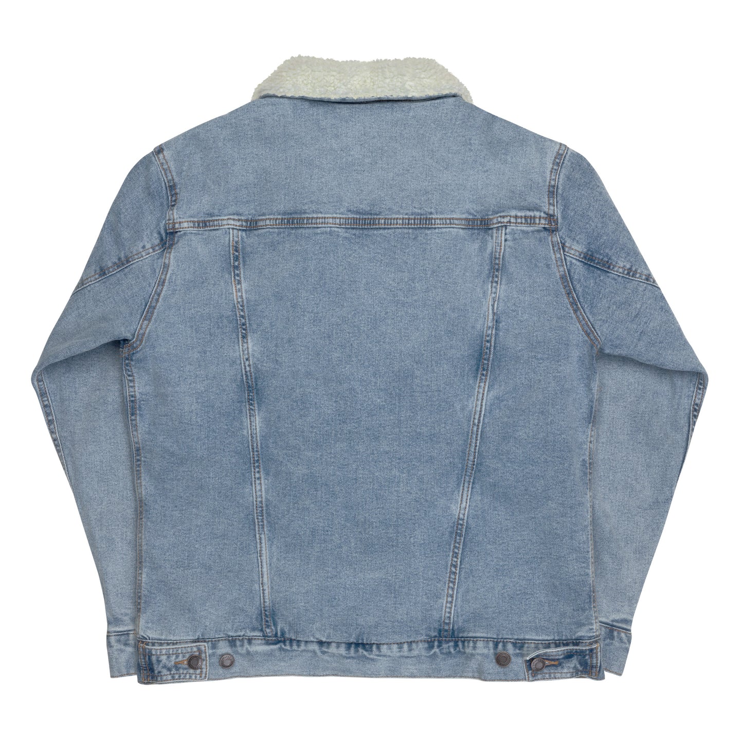 Unisex denim Exploring with Ben and Sam Sherpa jacket