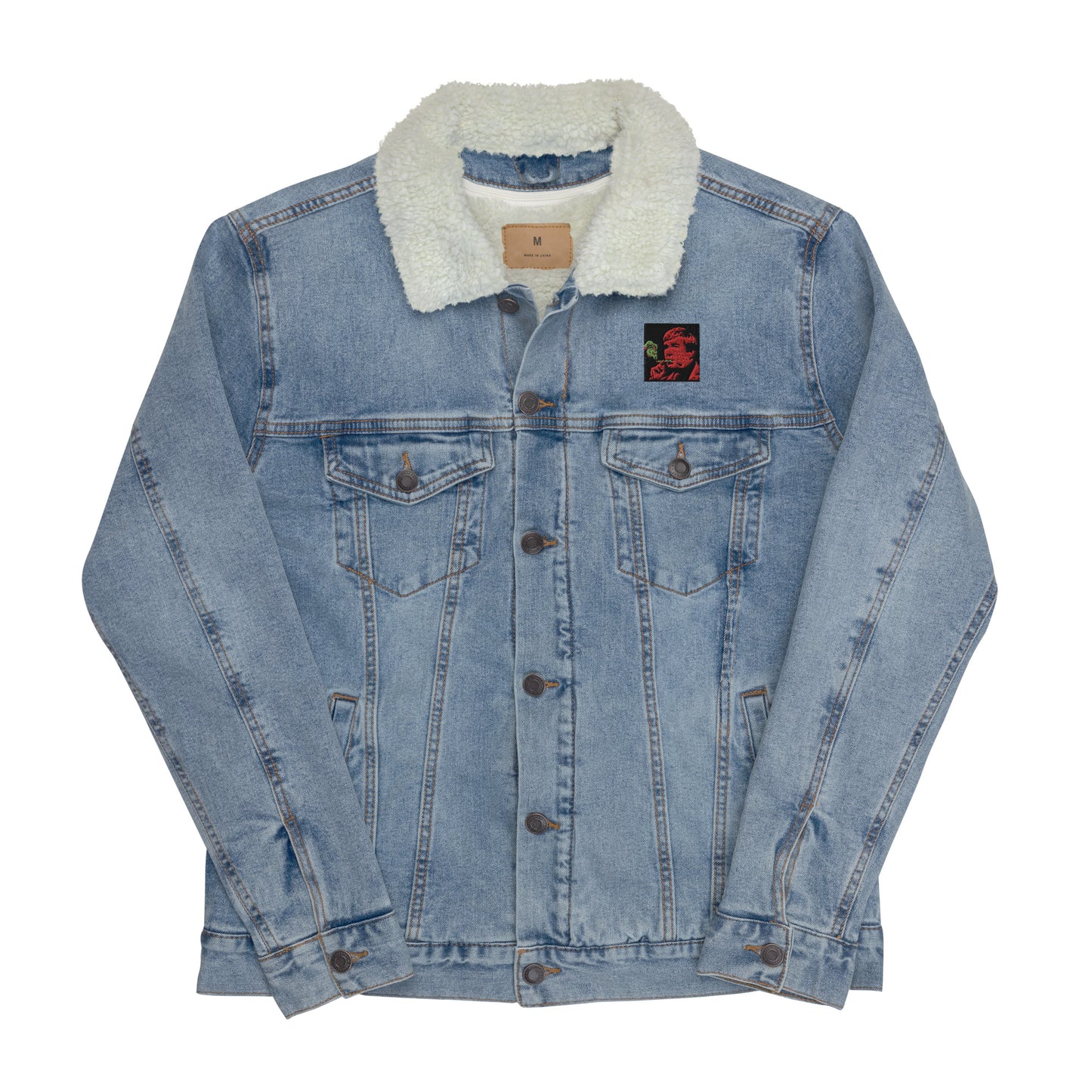 Unisex denim FV/TJ sherpa jacket