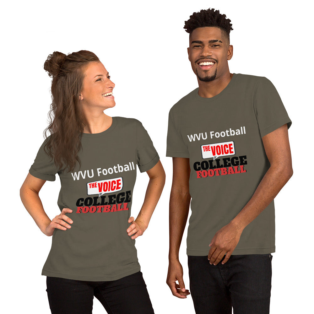 Unisex WVU Football t-shirt