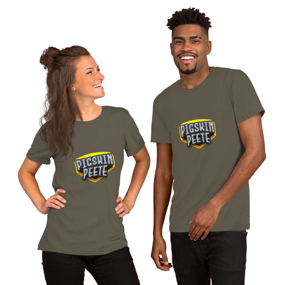 Unisex Pigskin Peete t-shirt