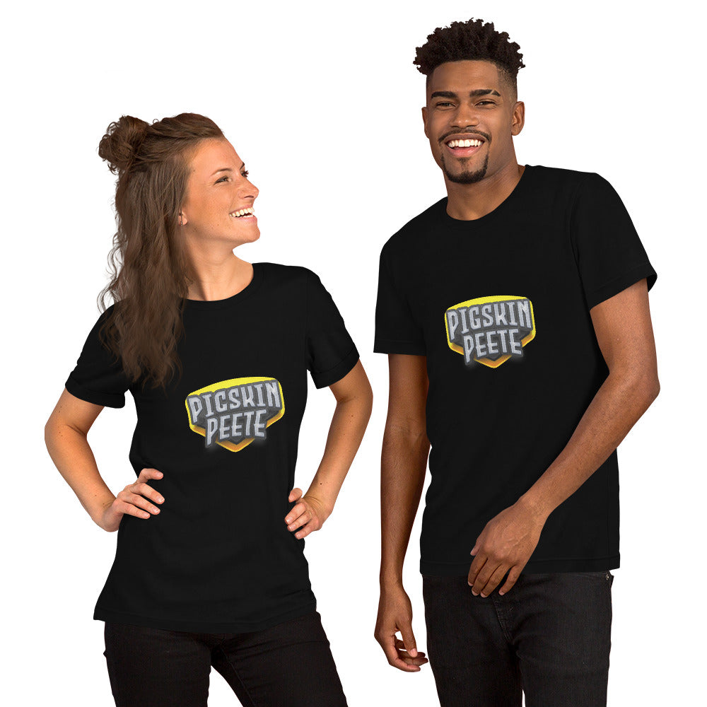 Unisex Pigskin Peete t-shirt