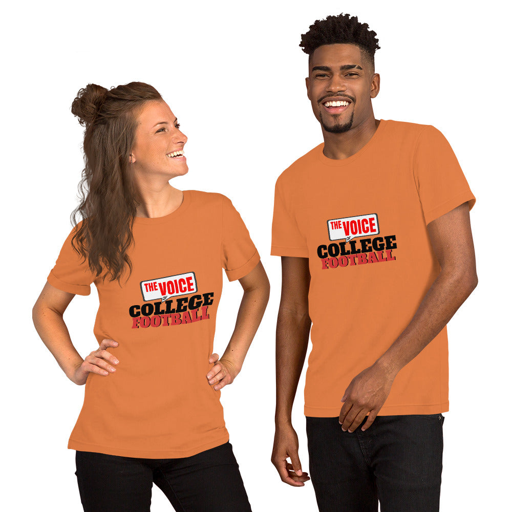 Unisex Voice of College Football t-shirt