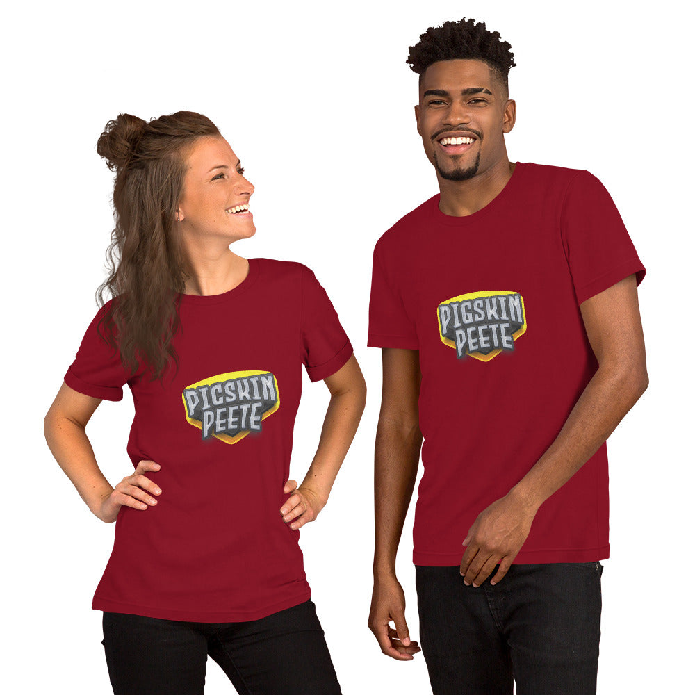 Unisex Pigskin Peete t-shirt