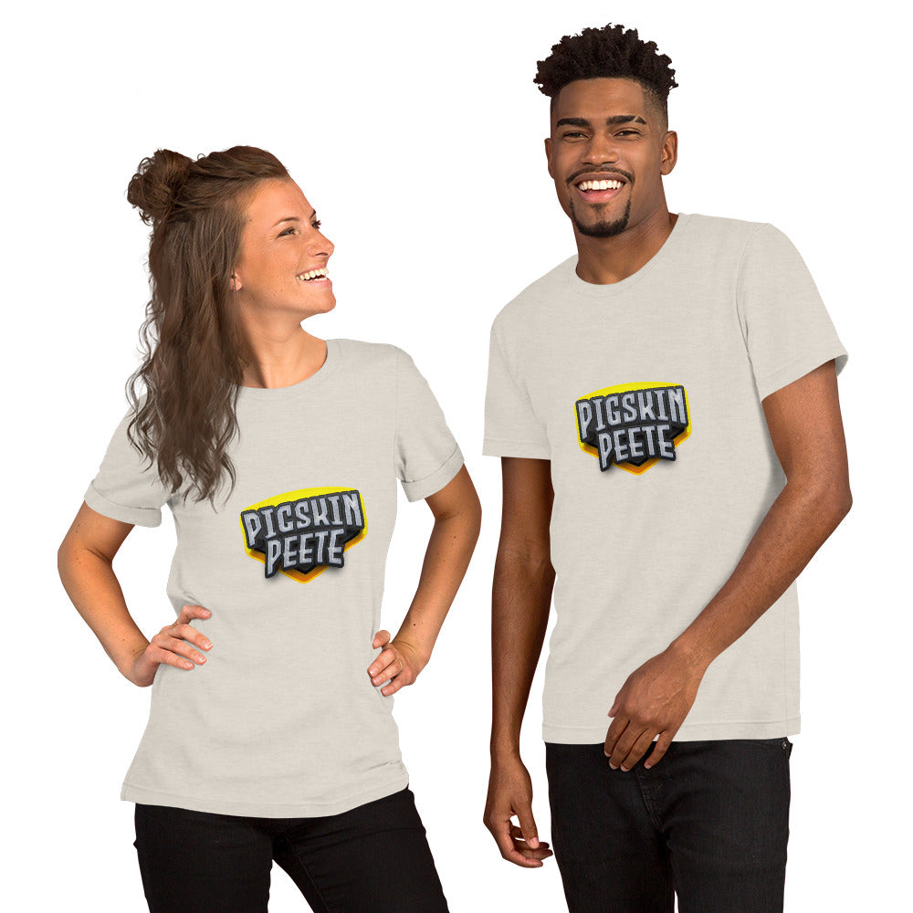 Unisex Pigskin Peete t-shirt