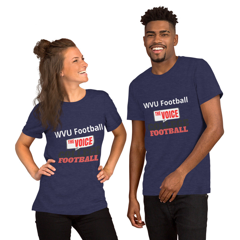 Unisex WVU Football t-shirt