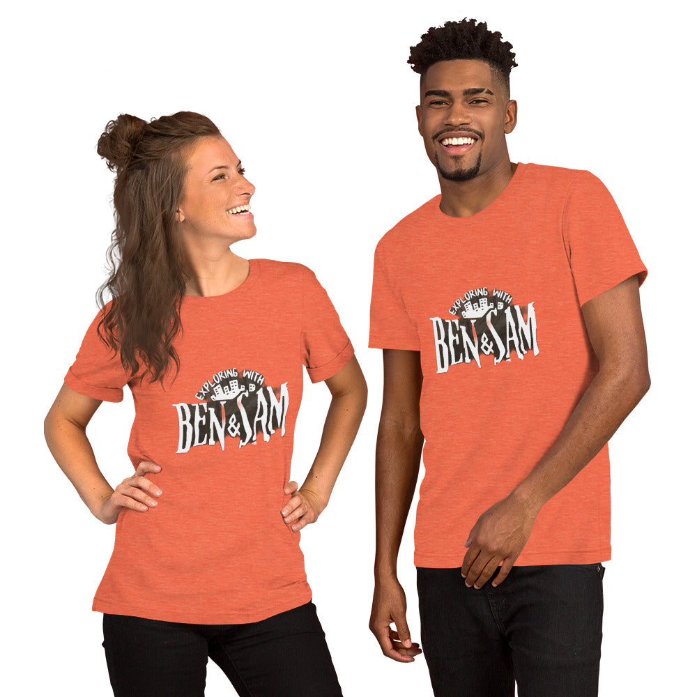 Unisex Exploring with Ben and Sam t-shirt