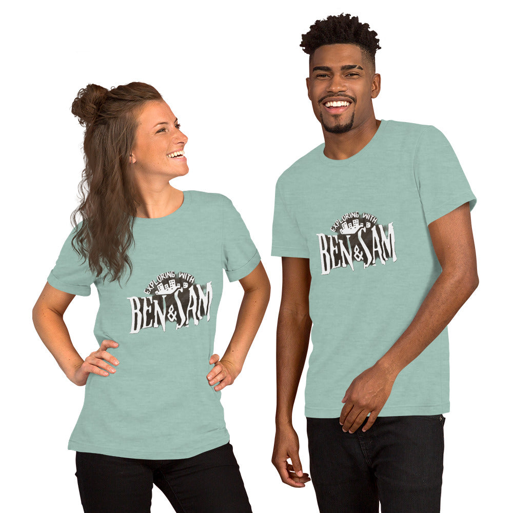 Unisex Exploring with Ben and Sam t-shirt