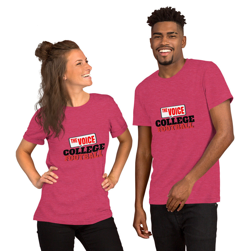 Unisex Voice of College Football t-shirt