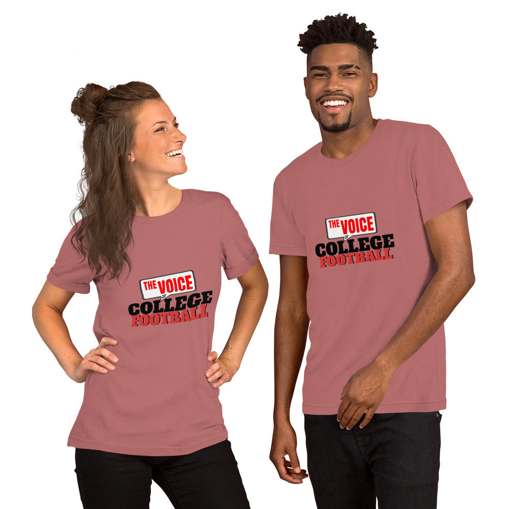 Unisex Voice of College Football t-shirt